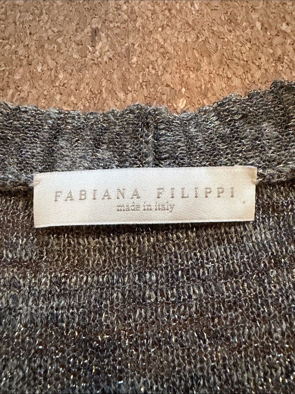 Long Open-Front Cardigan Sweater in Heather Gray - Picture 5 of 7